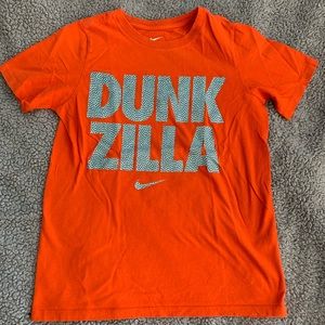 Boys orange size M shirt